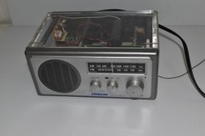 Sangean WR-1 Table Radio AM FM 2 Band Radio Receiver Clear See Through  CIJ6 