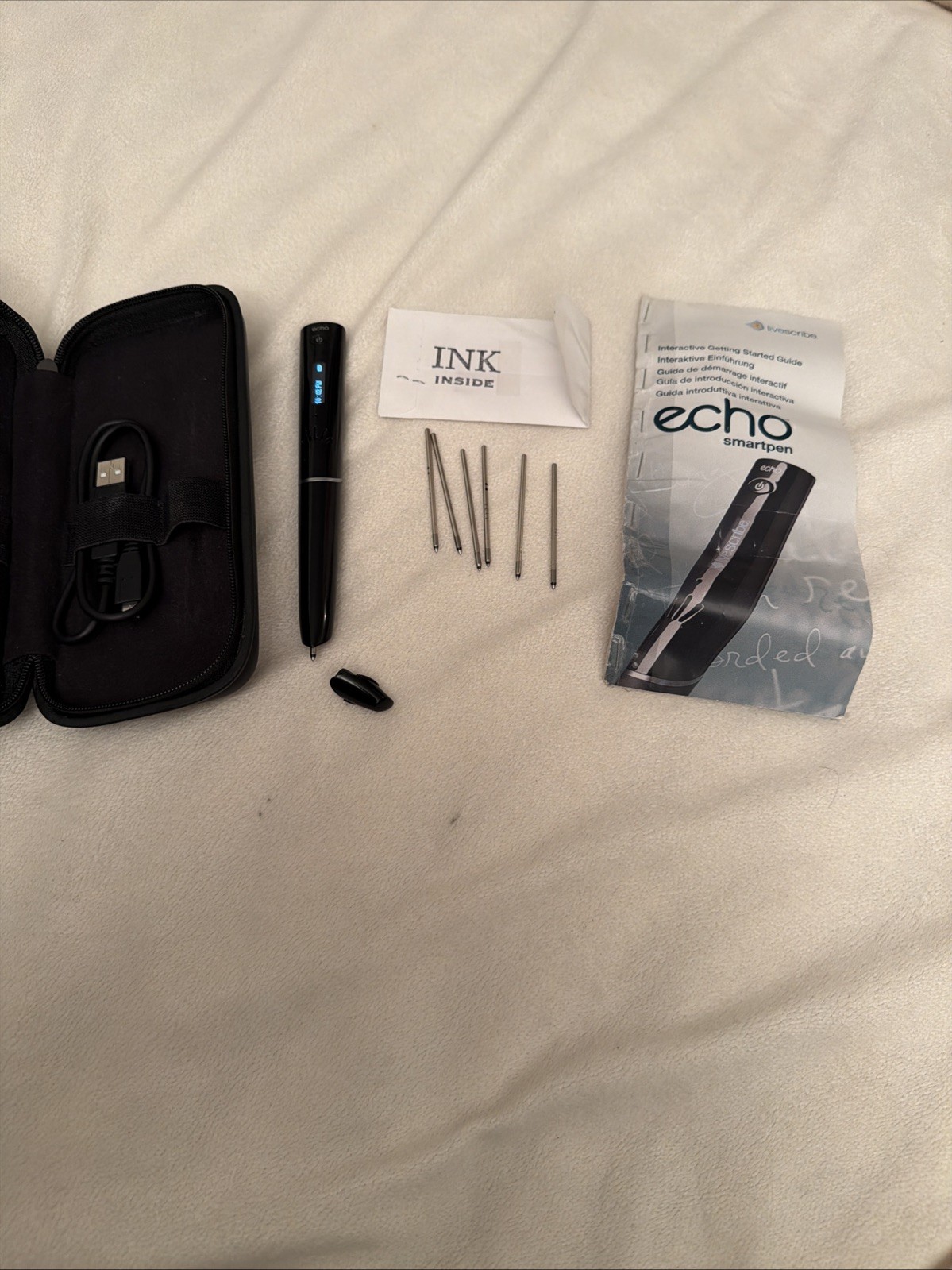 Livescribe Echo Recording Smart Pen 2GB  Tested  Fast Shippi