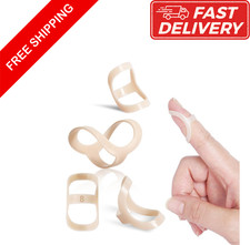 Oval Finger Splint 8PcsLarge Finger Splints for Arthritis Mallet Finger Trigger