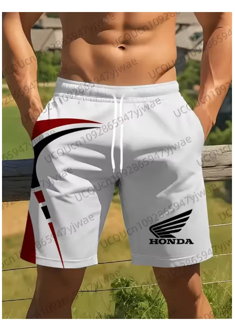 H power athletic New Style Shorts Sportswear Men's Motorcycle