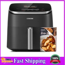 COSORI 9-in-1 Air Fryer 6-Qt,Fast Turbo Modes,Precise Temp Control, 95% Less Oil