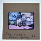 Man & Woman w/Ye Mystic Krewe of Gasparilla Pirates, Tampa FL: 1960's 35mm Slide — photo 3