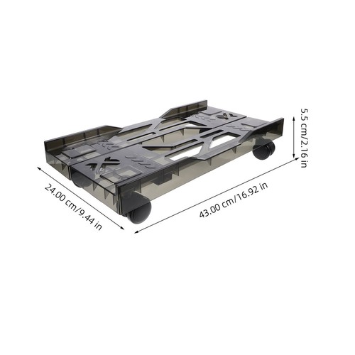 Computer-Host-Halterung Desktop-Tower-Ständer Computertischständer - 第 11/12 張圖片