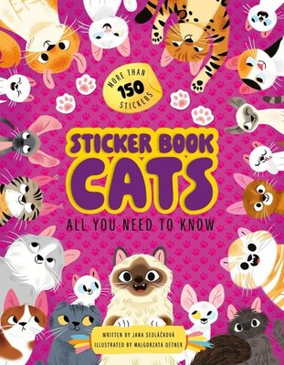 Sticker Book: Cats by Jana Sedlackova Paperback Book