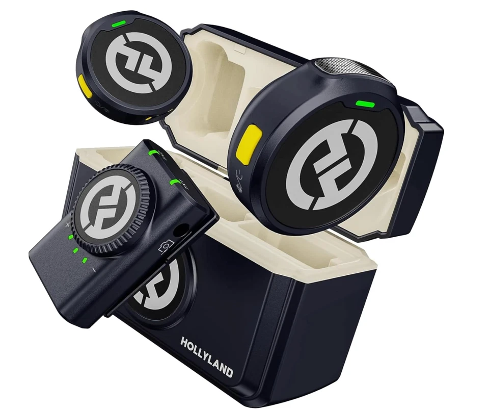 Hollyland Lark M2 Lavalier Microphone for DSLR Camera NEW SEALED !!!! - Image 2 of 4