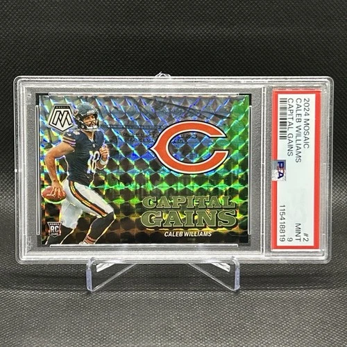 2024 Mosaic Caleb Williams Capital Gains #2 PSA 9