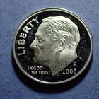 2006-S 90% Silver Proof Roosevelt Dime