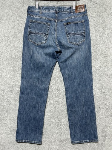 Lee Jeans Herren 35X30 Modern Series Straight Fit Tapered Leg Western Cowboy Vintage - Bild 10 von 12