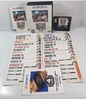 Bill Walsh College Football Sega Genesis ~ Complete In Box CIB  All Inserts Rare