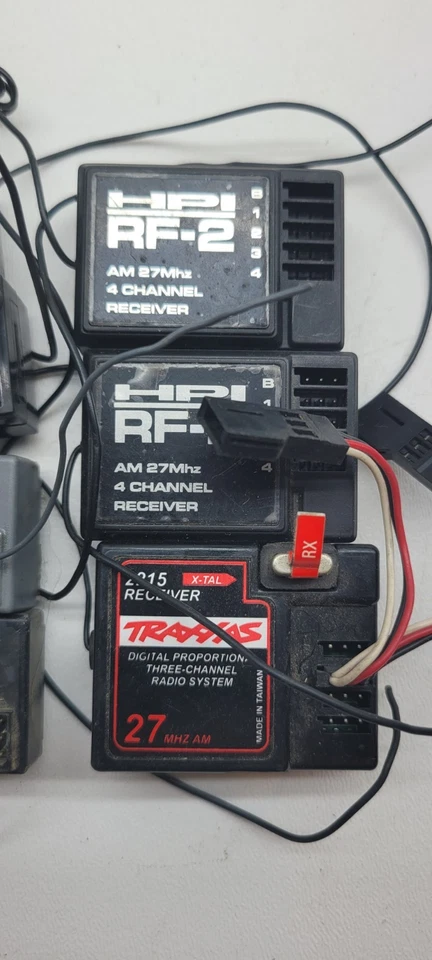 Vintage HPI Traxxas Spektrum AM Band Receiver Lot Of 7 - Image 3 of 3