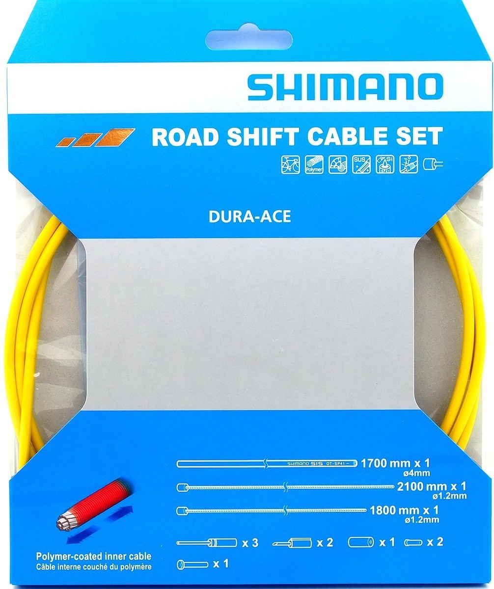 Shimano Dura Ace 9000 Road Polymer Shift Cable Set w/ FREE End Cap
