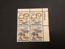 ICOLLECTZONE US C91-92 plate block VF NH