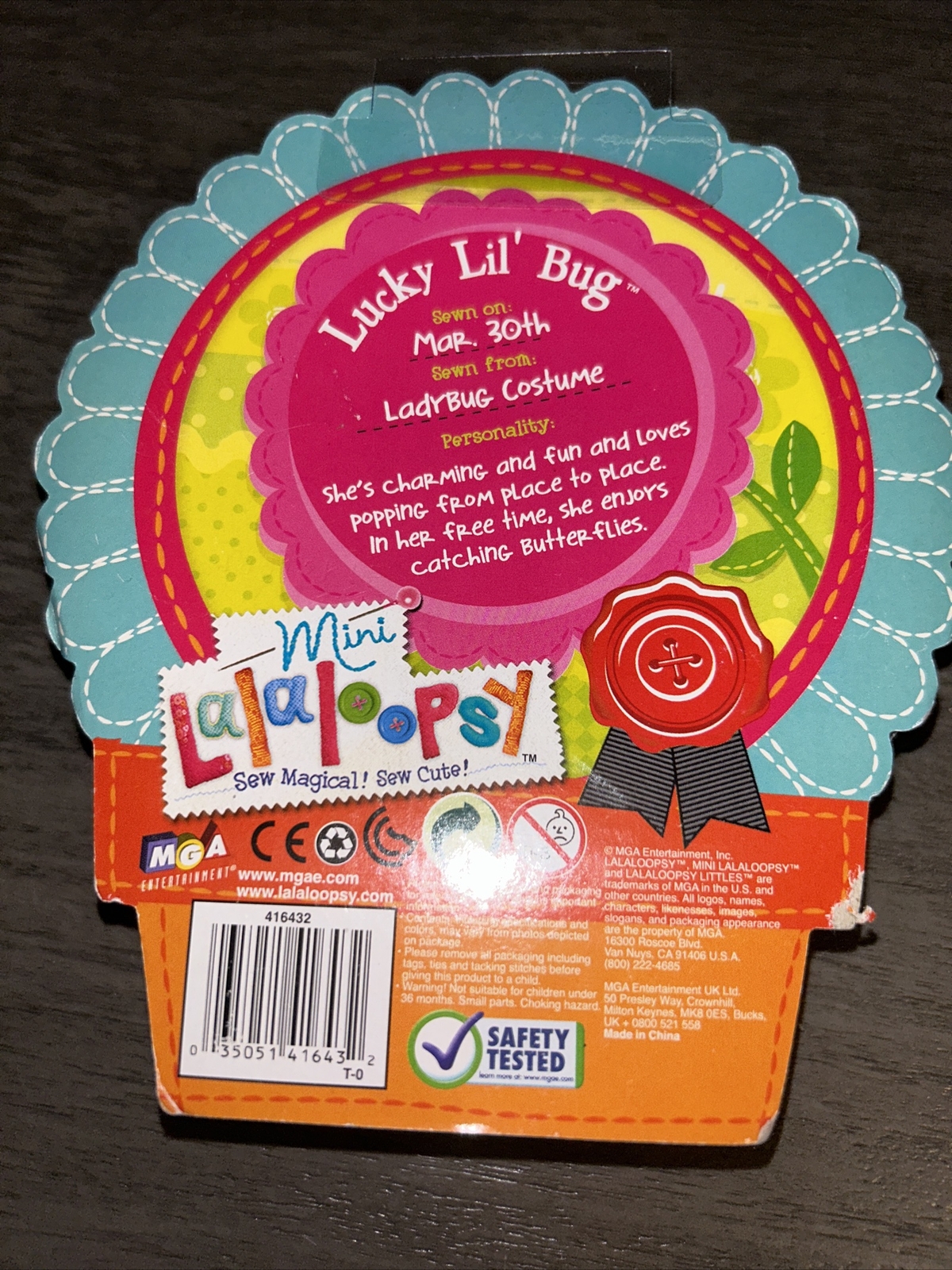 NEW Lalaloopsy Mini Lucky Lil Bug Ladybug Target Exclusive Doll