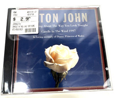 ELTON JOHN "CANDLE IN THE WIND" PRINCESS DIANA 1997 CD NEW SEALED