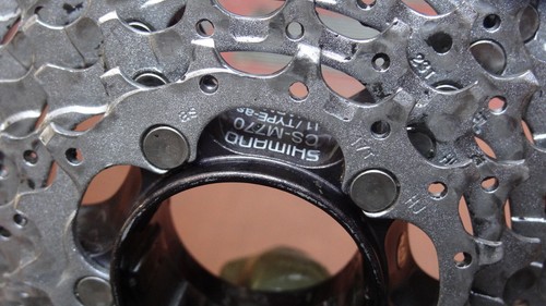 CASSETTA Pacco Pignoni SHIMANO XT CS-M770 11-34 9 VELOCITÀ 9V 9S - Foto 2 di 9