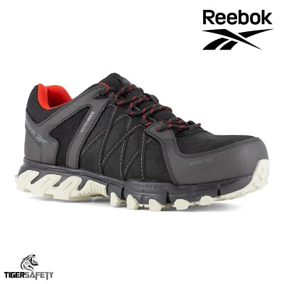 Reebok R1050 Trailgrip S3 Schwarz Metall Frei Verbund Zehenkappe Sicherheit Turn
