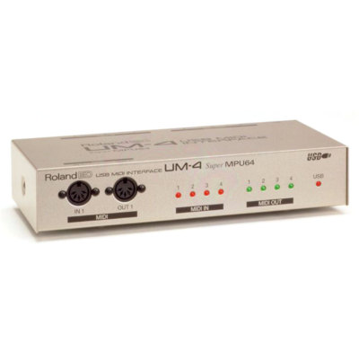 Roland ED UM-4 SUPER MPU64 USB MIDI Interface