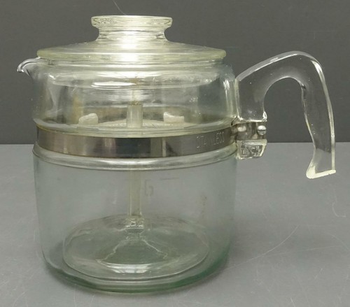 Clear Glass Percolator Coffee Pot 7756 