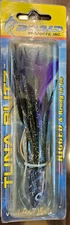 Braid Tuna Blitz Rigged Saltwater Grade Trolling Lure Black/Purple 1.5 Oz- New