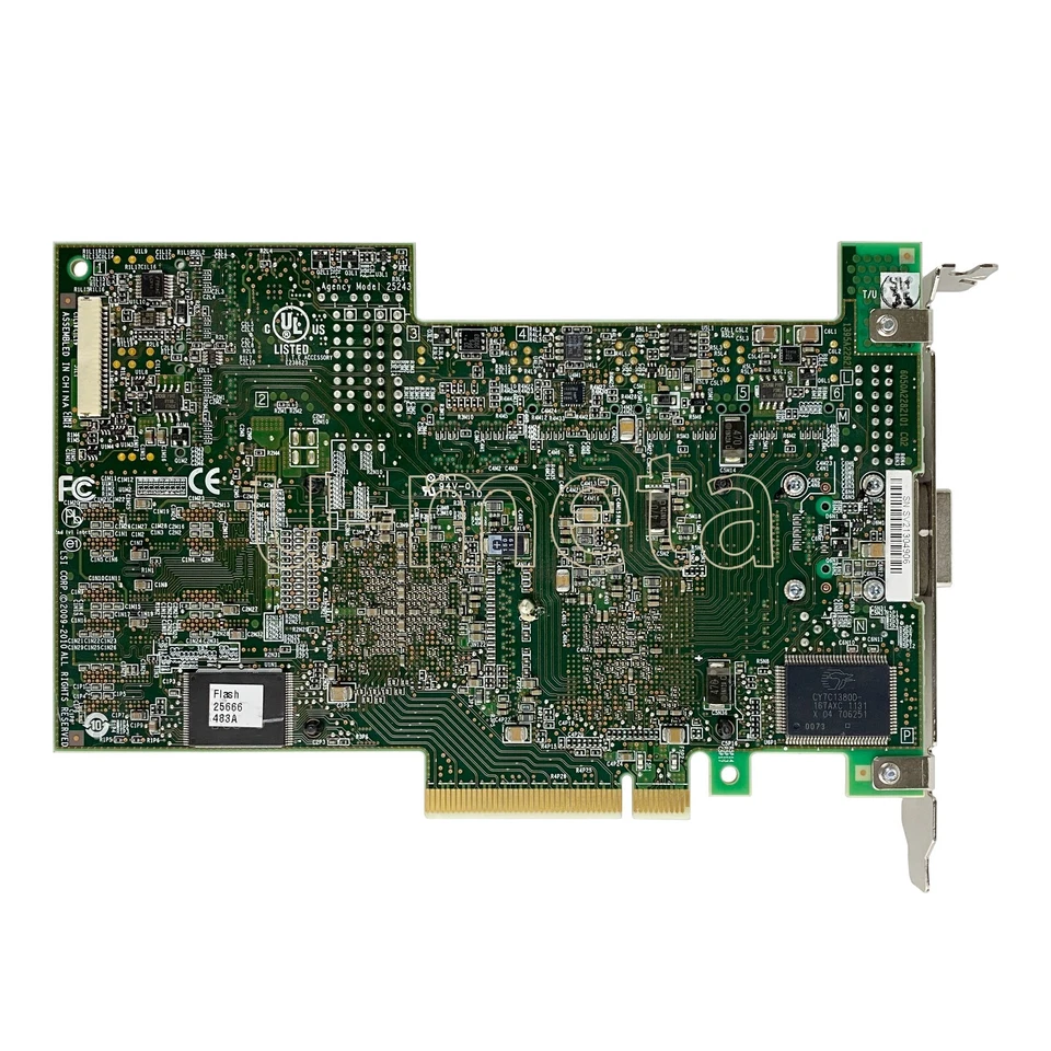 LSI SAS 9280-16i4e 6Gb/s 20 Ports PCIe 2.0x8 RAID Controller L5-25343-06 - Image 3 of 3