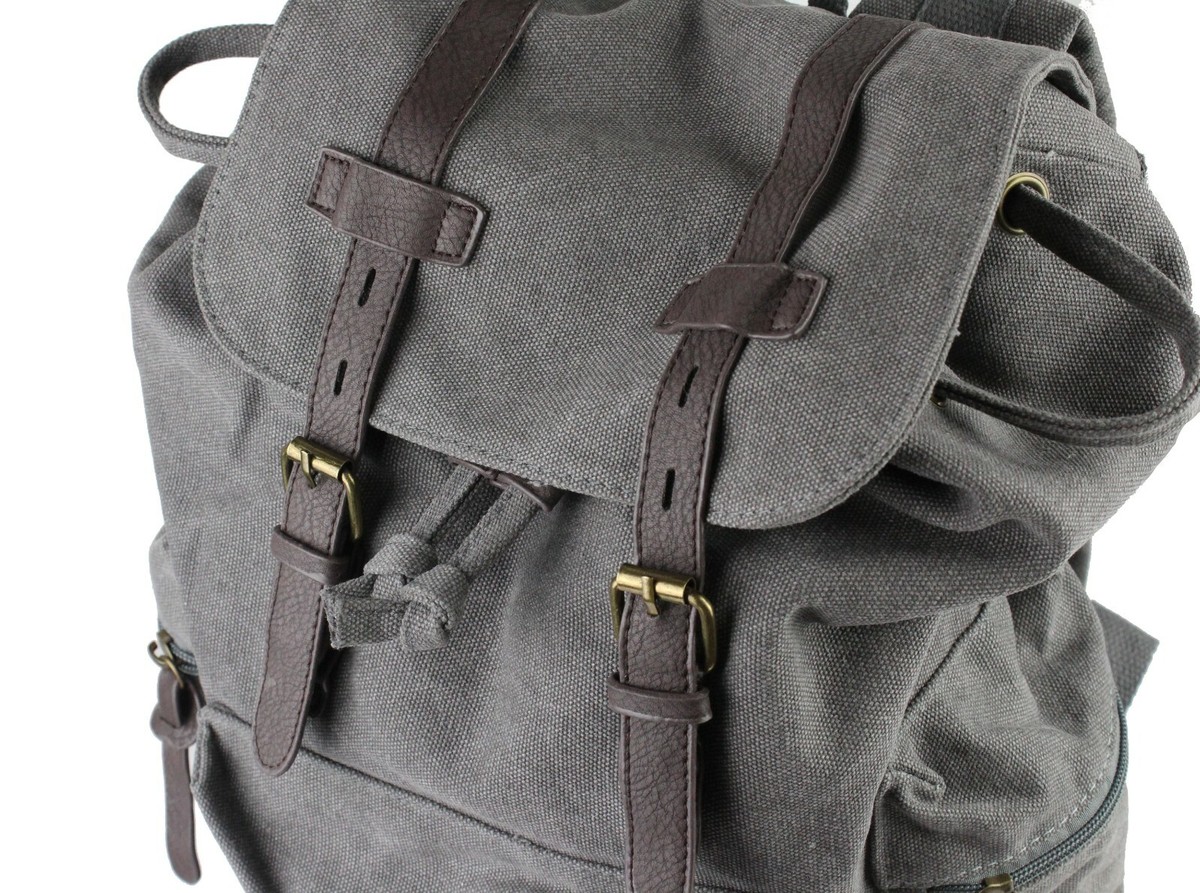 30L Sport Canvas Travel School Book Bag Satchel Backpack Hiking