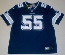 LEIGHTON VANDER ESCH #55 NIKE LIMITED DALLAS COWBOYS DRI-FIT AUTHENTIC JERSEY 3X