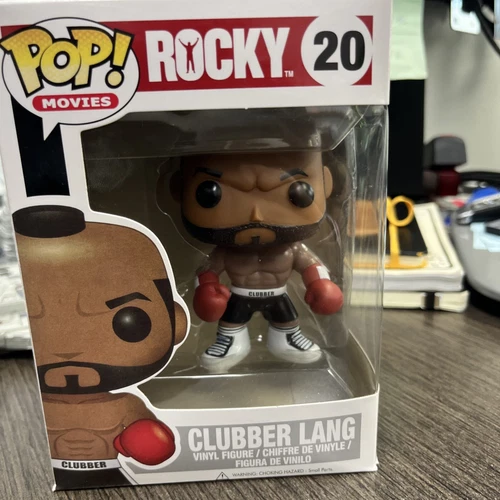 FUNKO POP ! CLUBBER LANG 20 ROCKY POP MOVIES RARE