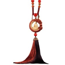 Car Pendant Interior Decoration Guanyin Car Mounted Buddha Statue Decoration