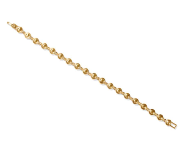 Brighton ブレスレット HUMETE CHAIN BRACELET SV K18YG White Diamond 0.09ct | hum