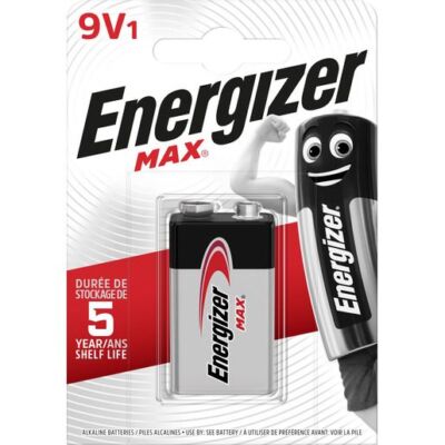 Energizer E300115902 Energizer Batterie MAX -9V  6LR61 E-Block               1St