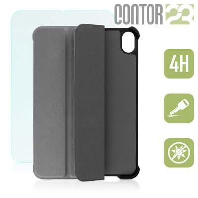 Smarte Schutzhülle Tasche +matte Folie GRAU 8.3'' Apple iPad Mini 6.Gen (2021)
