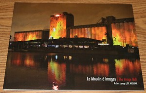 Le Moulin A Images Robert Lepage Quebec City Image Mill Art Projection Ebay