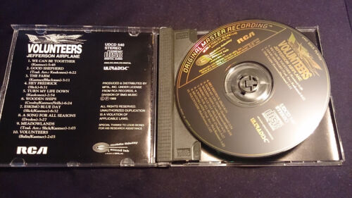 Mfsl Jefferson Airplane Volunteers 24Kt Gold Plated Cd Udcd540 (47) - Picture 3 of 3