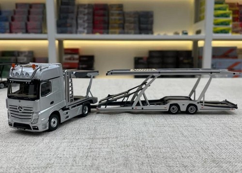 Unique Model UM x TINY 1:64 Mercedes-Benz Car Carrier Transporter Diecast Model - Picture 2 of 9