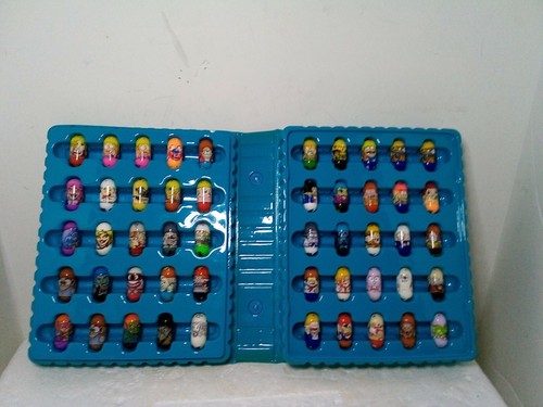 MIGHTY BEANZ Lot of 50 All Different WITH CASE Mighty Beans, Case BLUE 2004/2010 - Picture 5 of 8