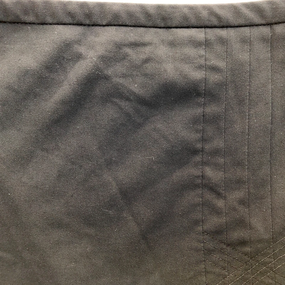 Falda midi Y2K 2000s negra plisada oficina centro comercial gótica colegiala XXL 14 Foto 4 de 4