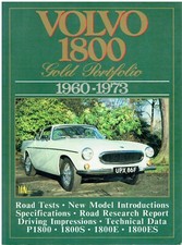 Volvo P1800 P1800s P1800e P1800es 1960-1973 Period Road Tests Book Volvo P1800 P1800s P1800e P1800es 1960-1973 Period Road Tests Book