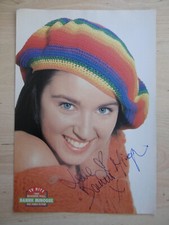 Danii Minogue autograph signed A4 magazine image