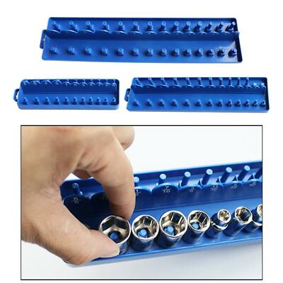 STECKDOSENHALTER RACKFACH ABLAGEFACH SCHIENENHALTER 1/2'' 3/8'' 1/4''