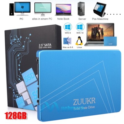 MUCH 1286GB SSD 2.5'' SATA III 6Gb/s Internal Solid State Drive 500MB/s PC/Latop