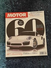 Motor June, 2014 60th Anniversary Collector's Edition. Feat: Fiat Abarth Audi S3
