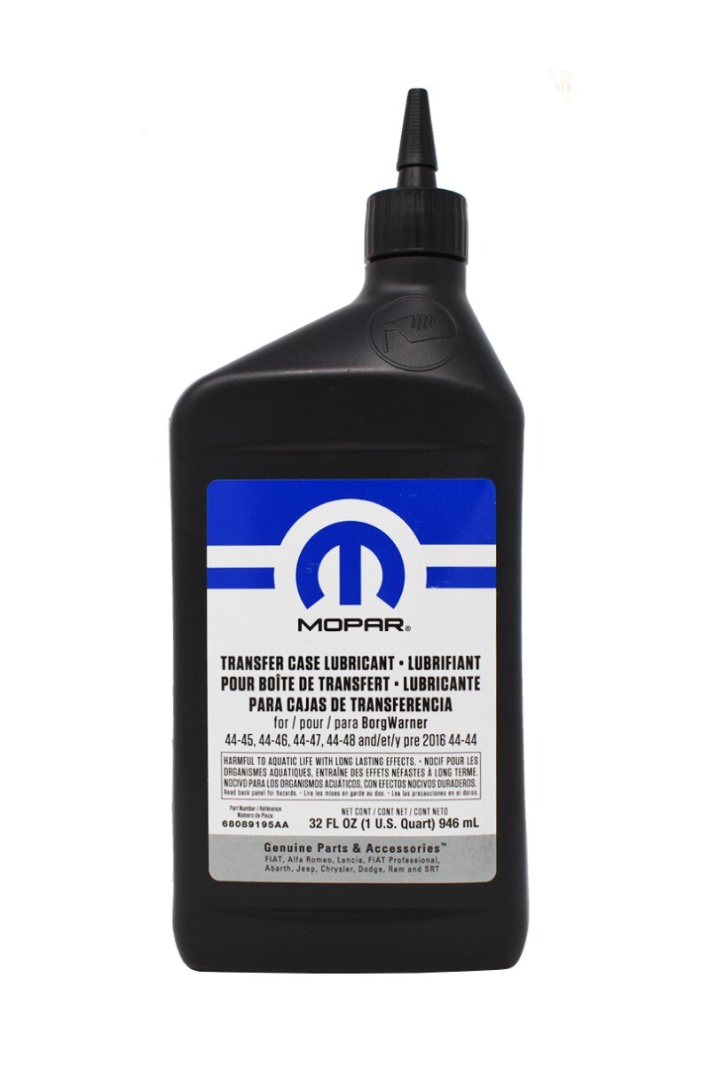 Mopar Transfer Case Lubricante para BorgWarner 44-44 0.946 L