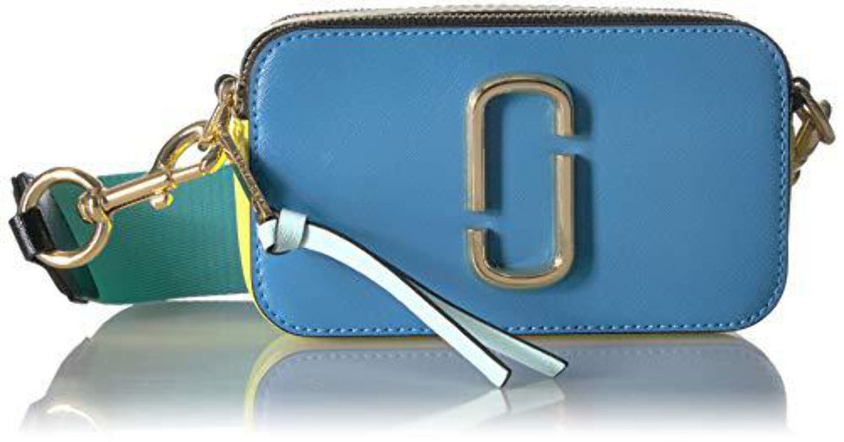 Marc Jacobs Snapshot Camera Bag, Aquaria Blue Multi, One Size