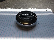 Wheel Center Cap Single Superior Chrome Black Mag Center Cap - 3inch Used