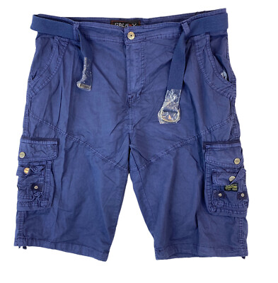 Harvic Shorts New GALAXY By HARVIC MEN S BLUE CARGO