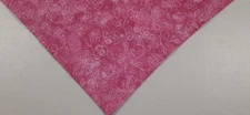 Dog Bandana/Scarf, Tie On, Rose, Pink, Butterflies, Flowers, Xs, S, M, L