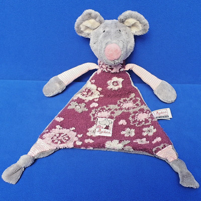 SIGIKID MAUS SCHMUSETUCH LILA LULA KUSCHELTUCH COMFORTER 48701