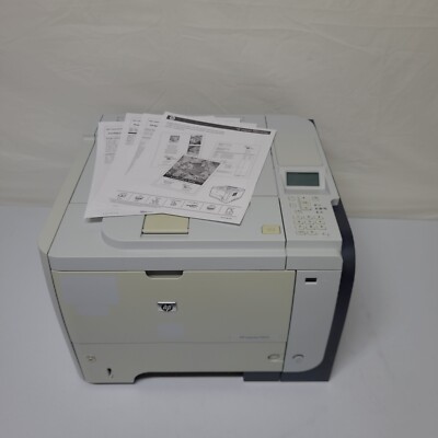HP LaserJet P3015DN Printer 5K Page Count UGLY W/ Toner Duplex Network *READ*