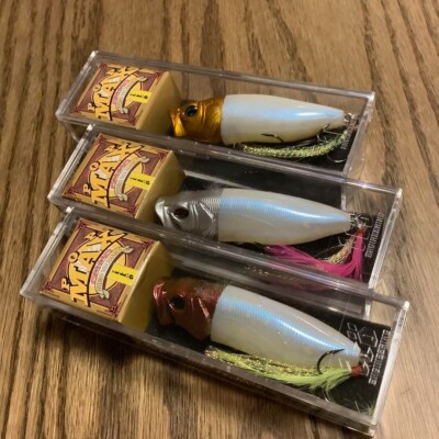 Megabass POPMAX France Gold Silver Bronz ITO ENGINEERING 78.0mm 1／2oz. Japan New