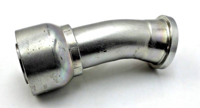 CAT Caterpillar AD55 1242068 Flange Head Hydraulic Hose Fitting Coupling Coupler